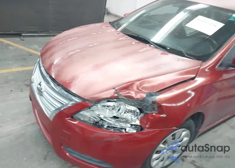 2014 Nissan Sentra Sv из США, поврежденный, VIN 3N1AB7AP6EY308275